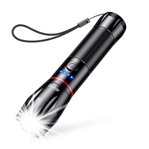 Blukar Linterna LED Recargable Potente