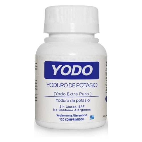 Comprimidos de Yodo Puro Alta Dosis