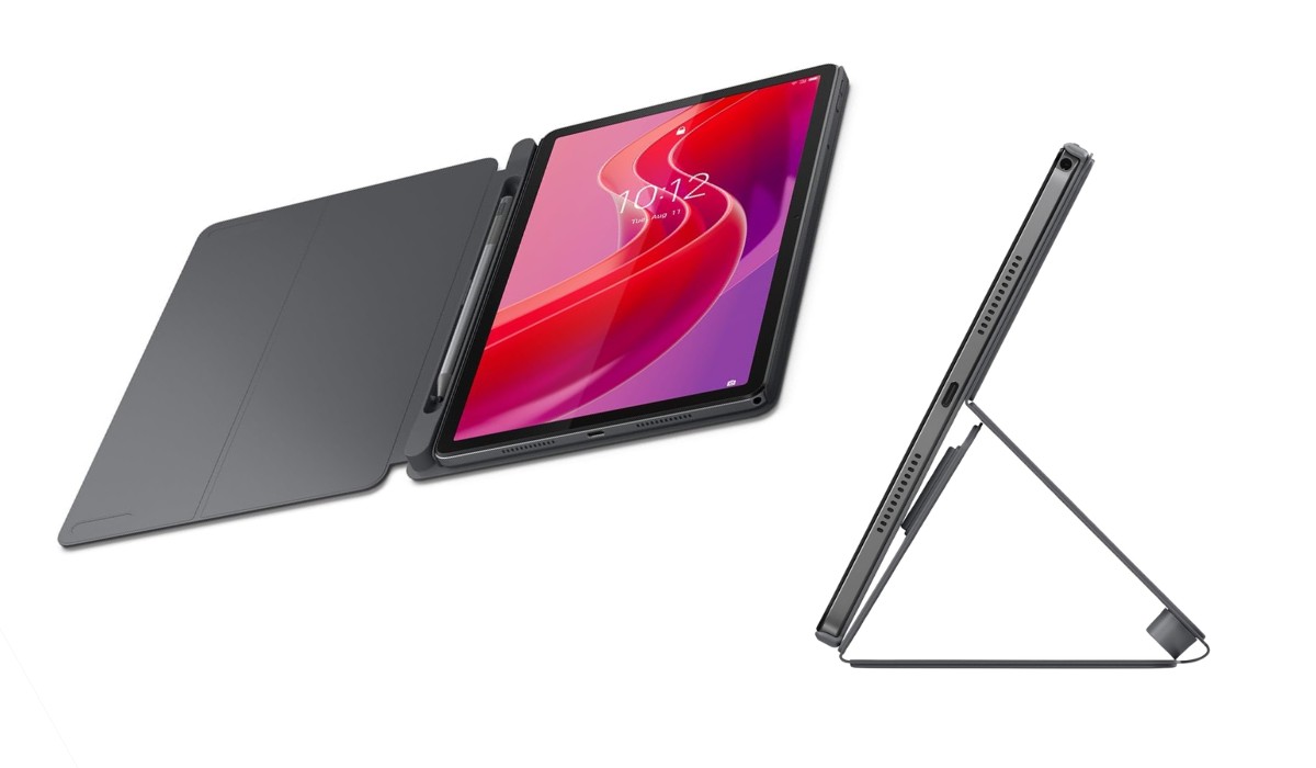 Foto detalle de la Lenovo Tab M11 con el lápiz