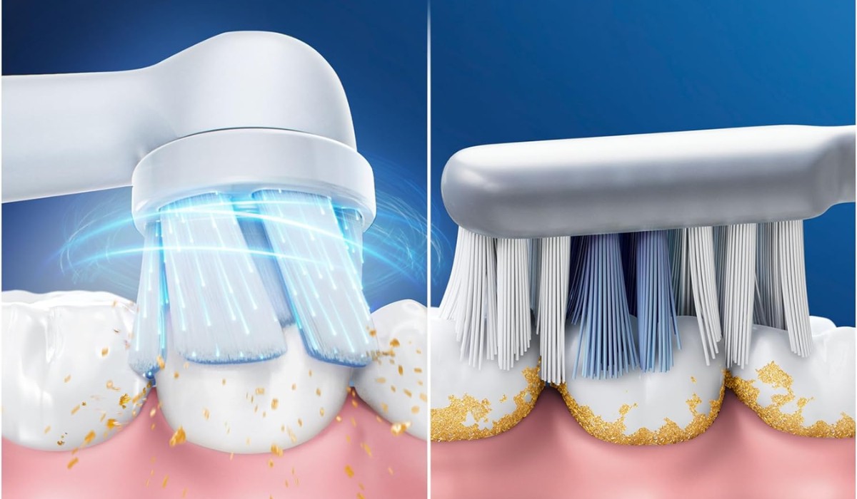 Foto detalle del Oral-B Pro 3 mostrando su cabezal o sensor de presión